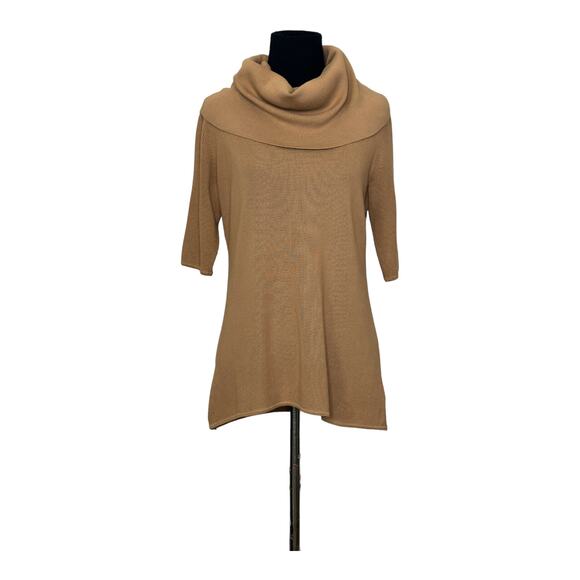 Dana Buchman brown short sleeves cowl neck sweater size small - Picture 11 of 11